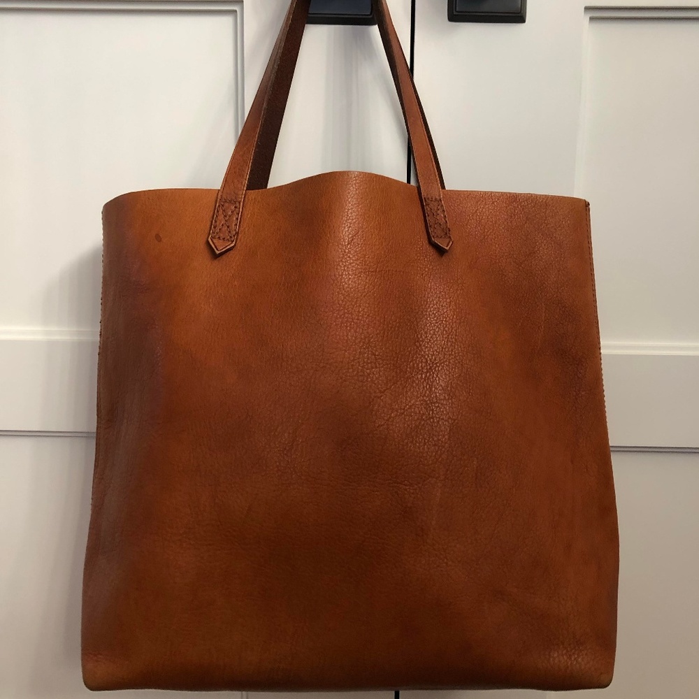 Madewell Transport Tote - English Saddle